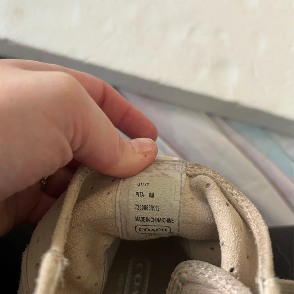 Coach lace size color